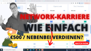 Network-Karriere: 500 Euro nebenbei verdienen